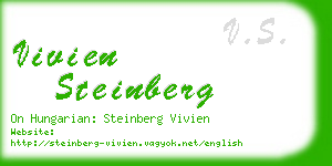 vivien steinberg business card